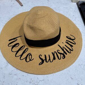 Straw Beach Hat